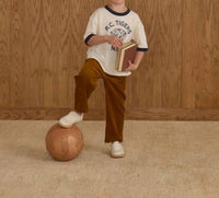 Rylee + Cru Relaxed Cargo Pant in golden - kids' joggers