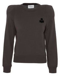ISABEL MARANT Prissa Sweatshirt in faded black - women's top - view 5