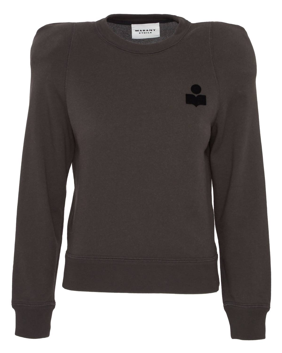 ISABEL MARANT Prissa Sweatshirt in faded black - women's top - view 5