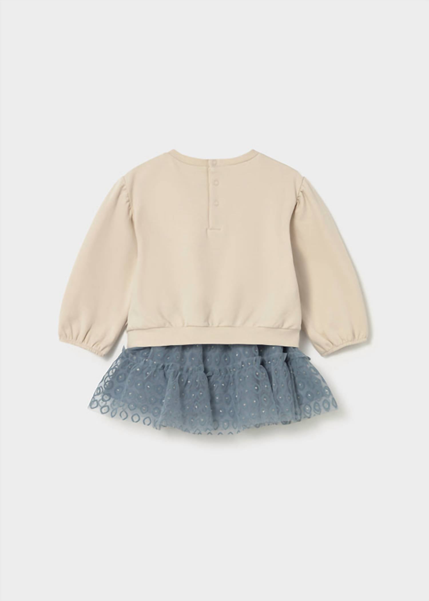 Mayoral - Girl's Bow Pullover And Tulle Skirt Set