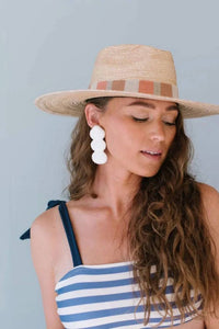 Sunshine Tienda - Women's Sugar Cane Seashell Earrings