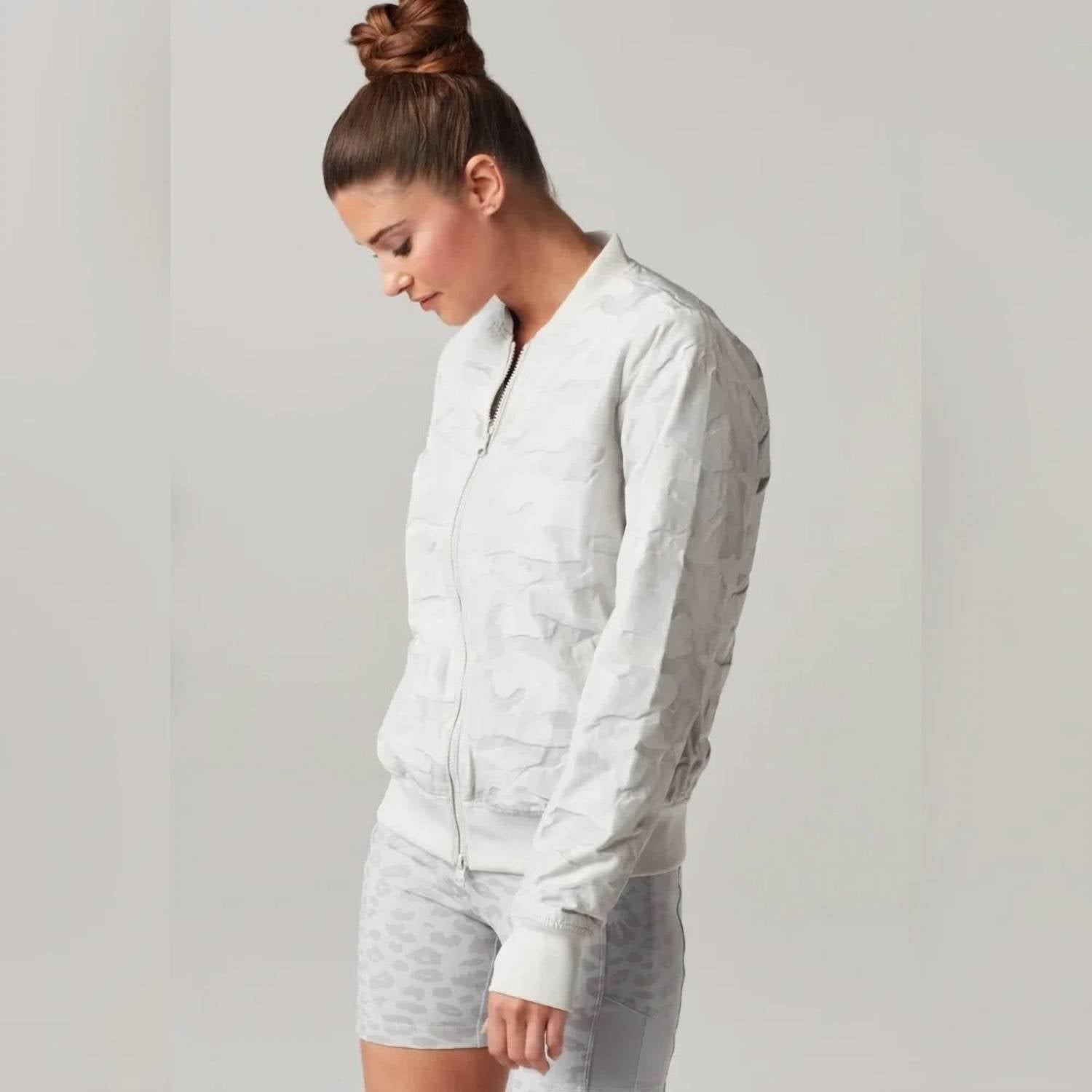 Blanc Noir - Women's Reversible Bomber Jacket