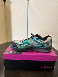 Topo Athletic Women's Ultrafly Road Running Shoes in teal black - women's shoe