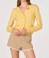 Astr - Mary Classic Button Front Cardigan
