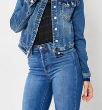 Judy Blue - Distressed Denim Jacket