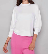 iltm Alessia Provence Sweatshirt in white - women's top