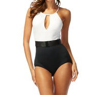 Carmen Marc Valvo - Cosmopolitan Elizabeth High Neck One Piece Swimsuit
