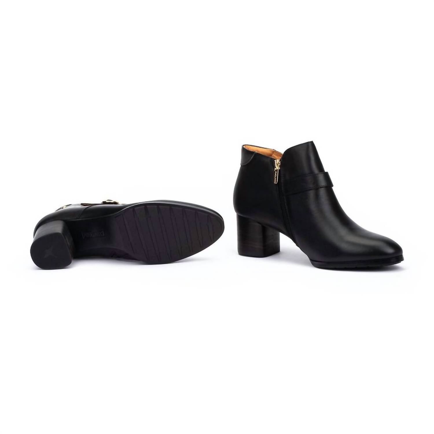PIKOLINOS Women's Calafat Heeled Ankle Boots in black - women's shoe - view 5