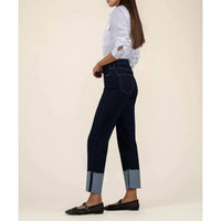 Kut From The Kloth - Fay Straight Leg Roll Up Jeans