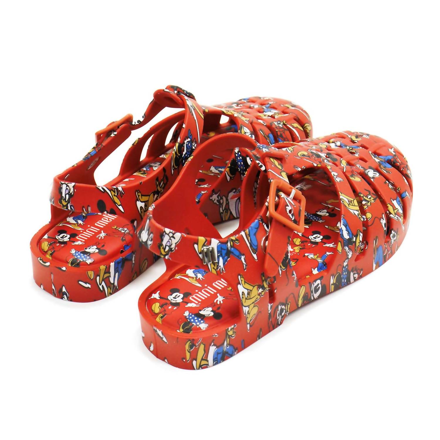 Mini Melissa - Girl's Possession Mickey And Friends Jelly Sandals