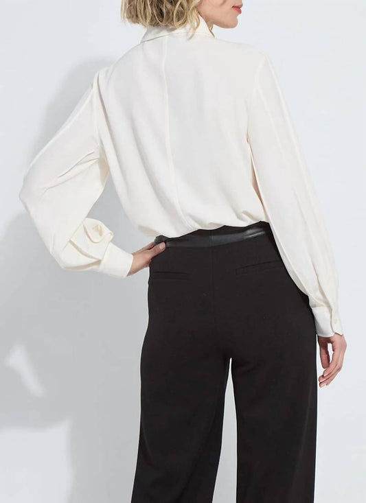 Lysse - Ivette Pleated Sleeve Blouse