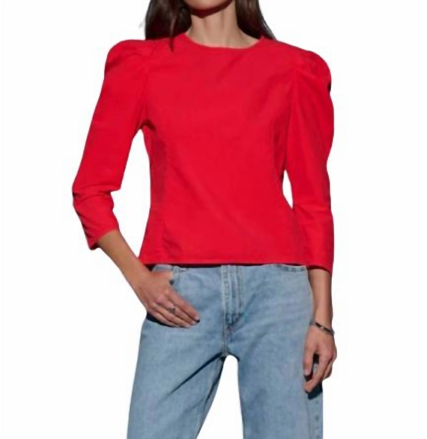Nation Ltd - Elouise Poplin Top