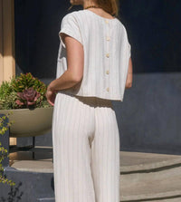 Blu Pepper - Joan Linen Top