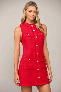 Fate - Tweed Mini Dress