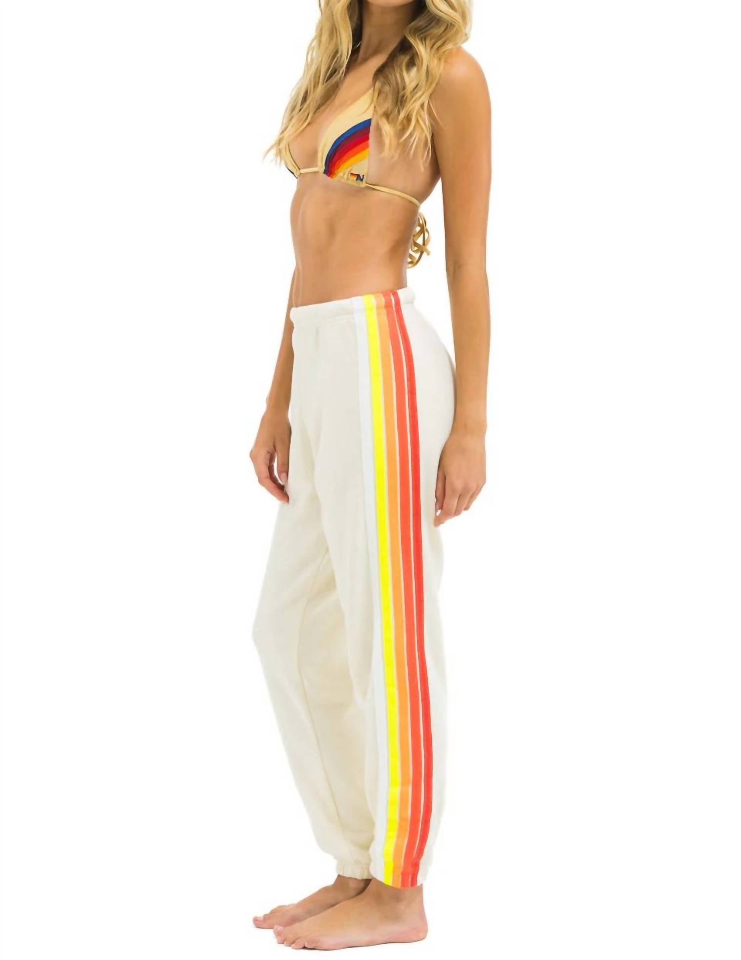 Aviator Nation - Five Stripe Sweatpant