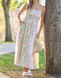 Gigio - Mixed Floral Midi Dress