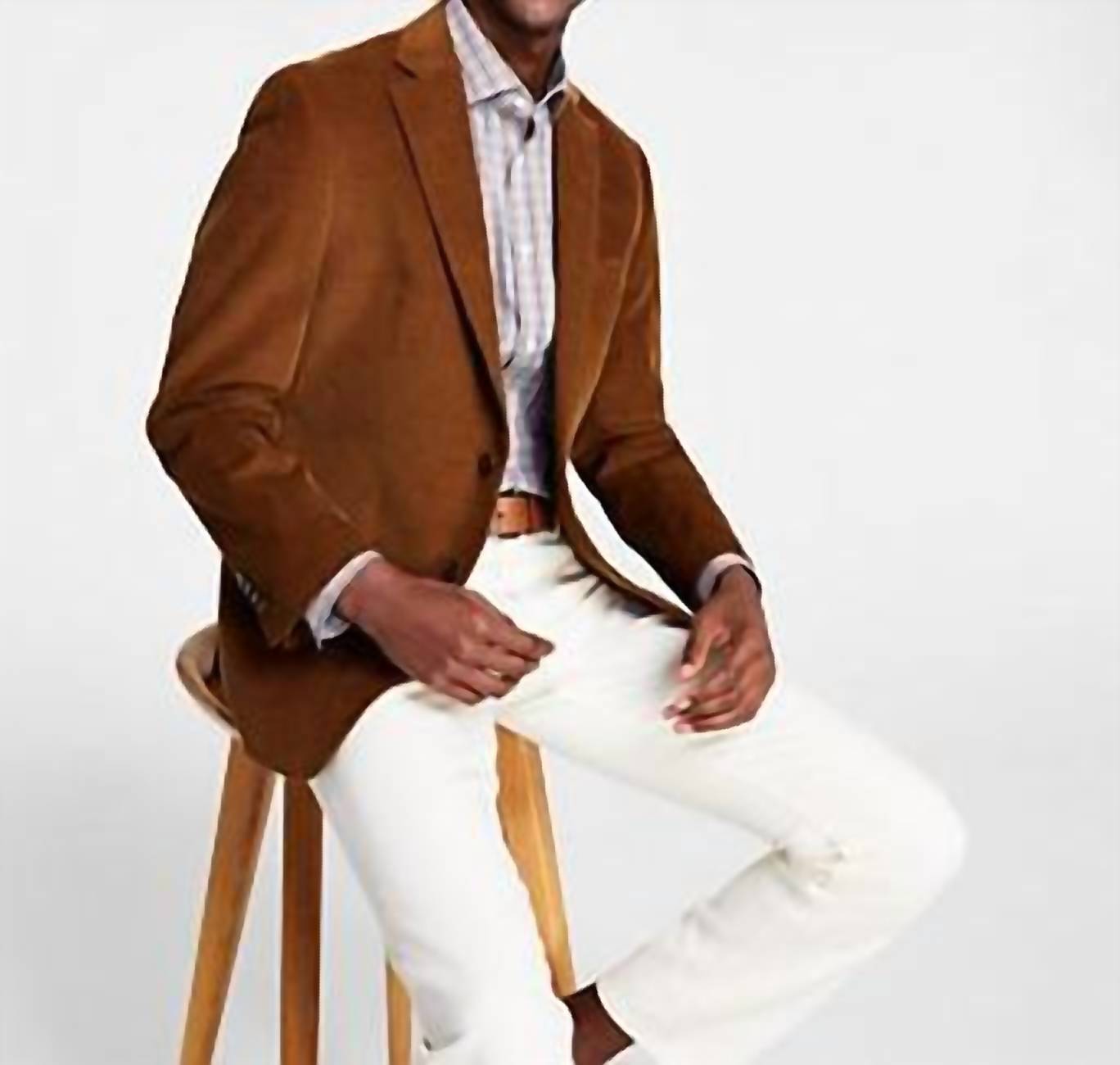 Michael Kors - Men's Classic Fit Stretch Corduroy Solid Sport Coat
