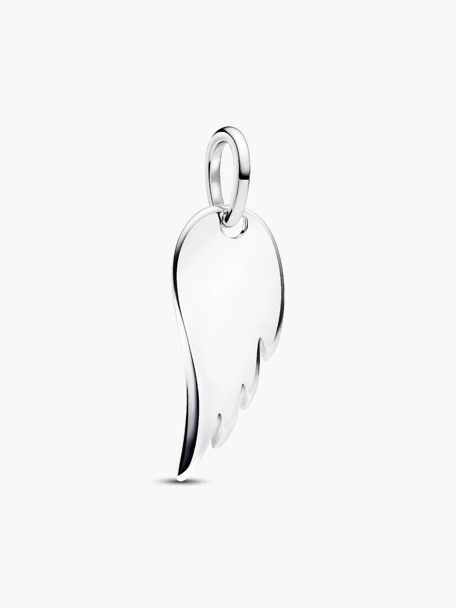 Pandora - Engravable Angel Wing Tag Pendant