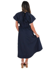 Entro - Women's Catch The Breeze Midi Dress