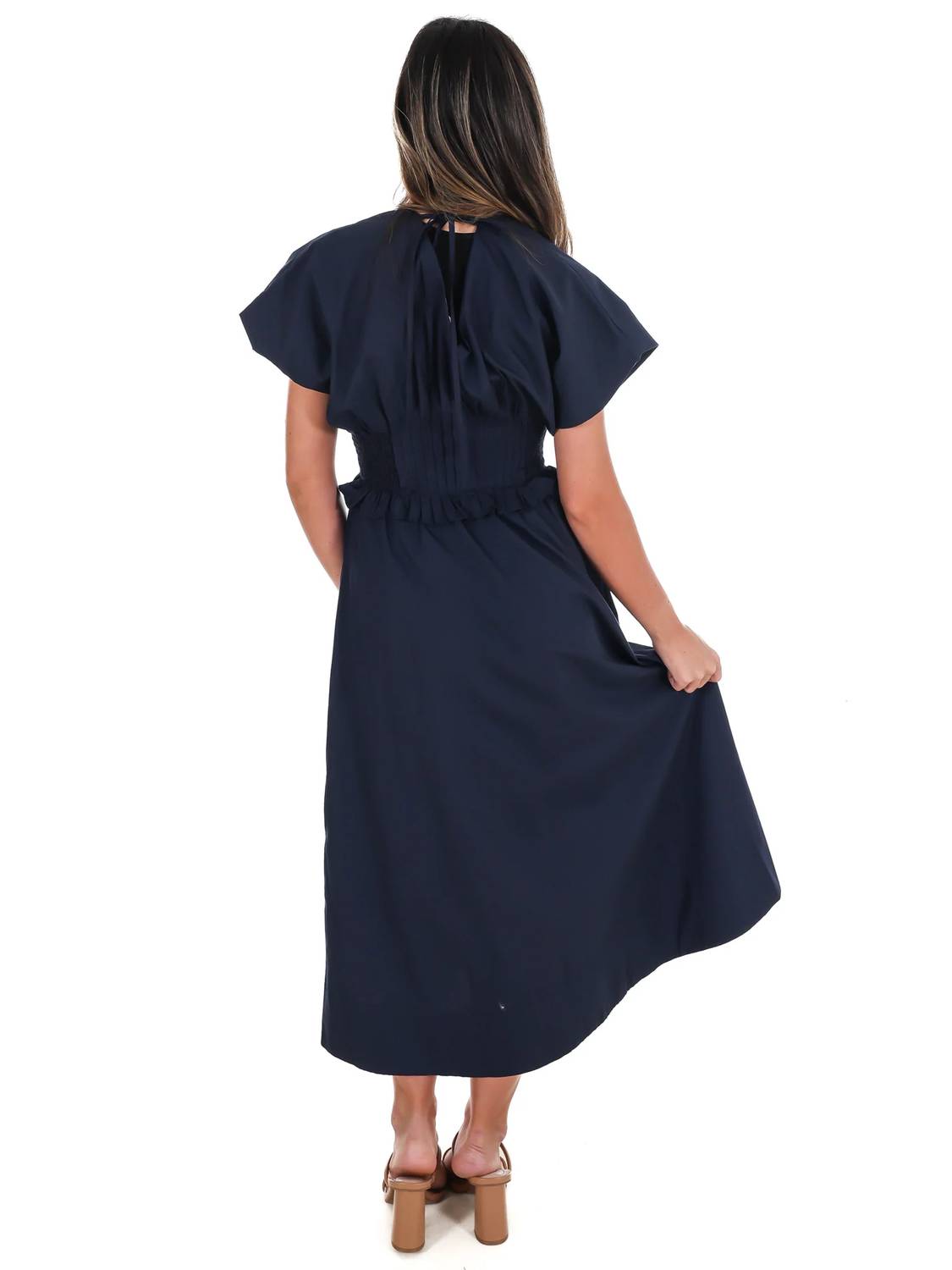 Entro - Women's Catch The Breeze Midi Dress
