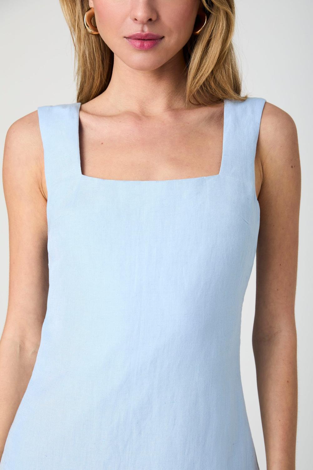 French Connection - Birdie Linen Square Neck Mini Dress