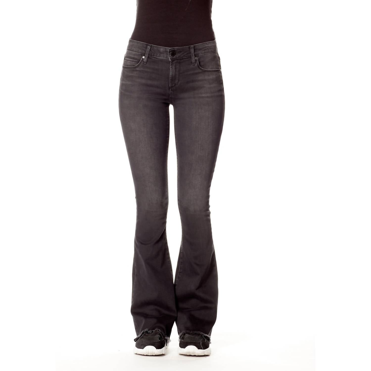articles of society Faith Mid Rise Flare Jeans in stevens - women's jeans