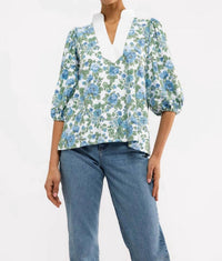 Smith & Quinn - Eliza Bubble Sleeves Top