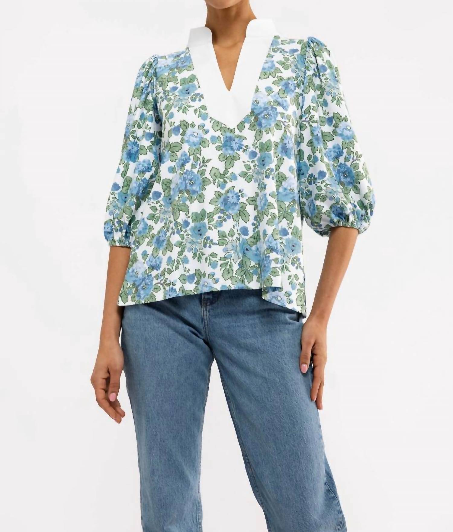 Smith & Quinn - Eliza Bubble Sleeves Top