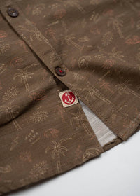 Iron & Resin Men's California Shirt in brown - men's shirt - alternate view