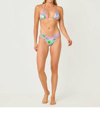 Lilly Pulitzer Trey Bikini Bottom in multi crazy quilt - women's swimwear - view 4