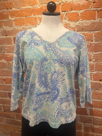 Color Me Cotton - Women's Cotton Three-Quarter Sleeve T-shirt
