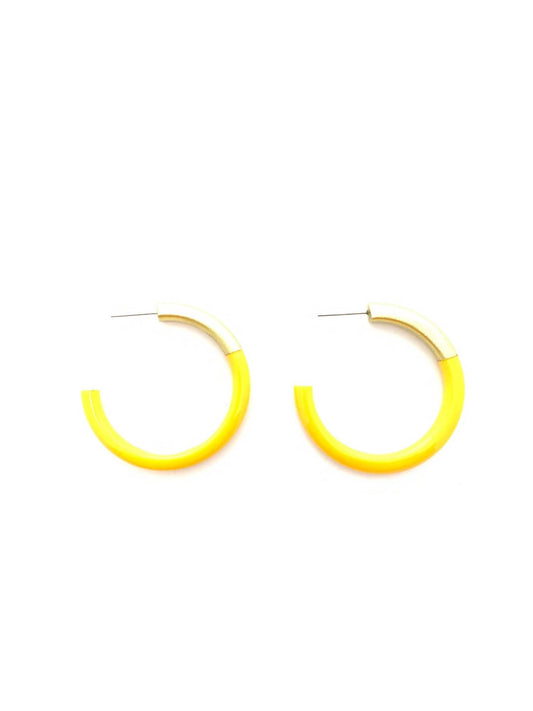 Accessory Jane - Colored Hoop Earrings