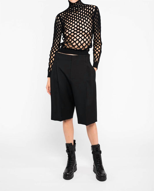 Valentino - Cut-out Knitted Top