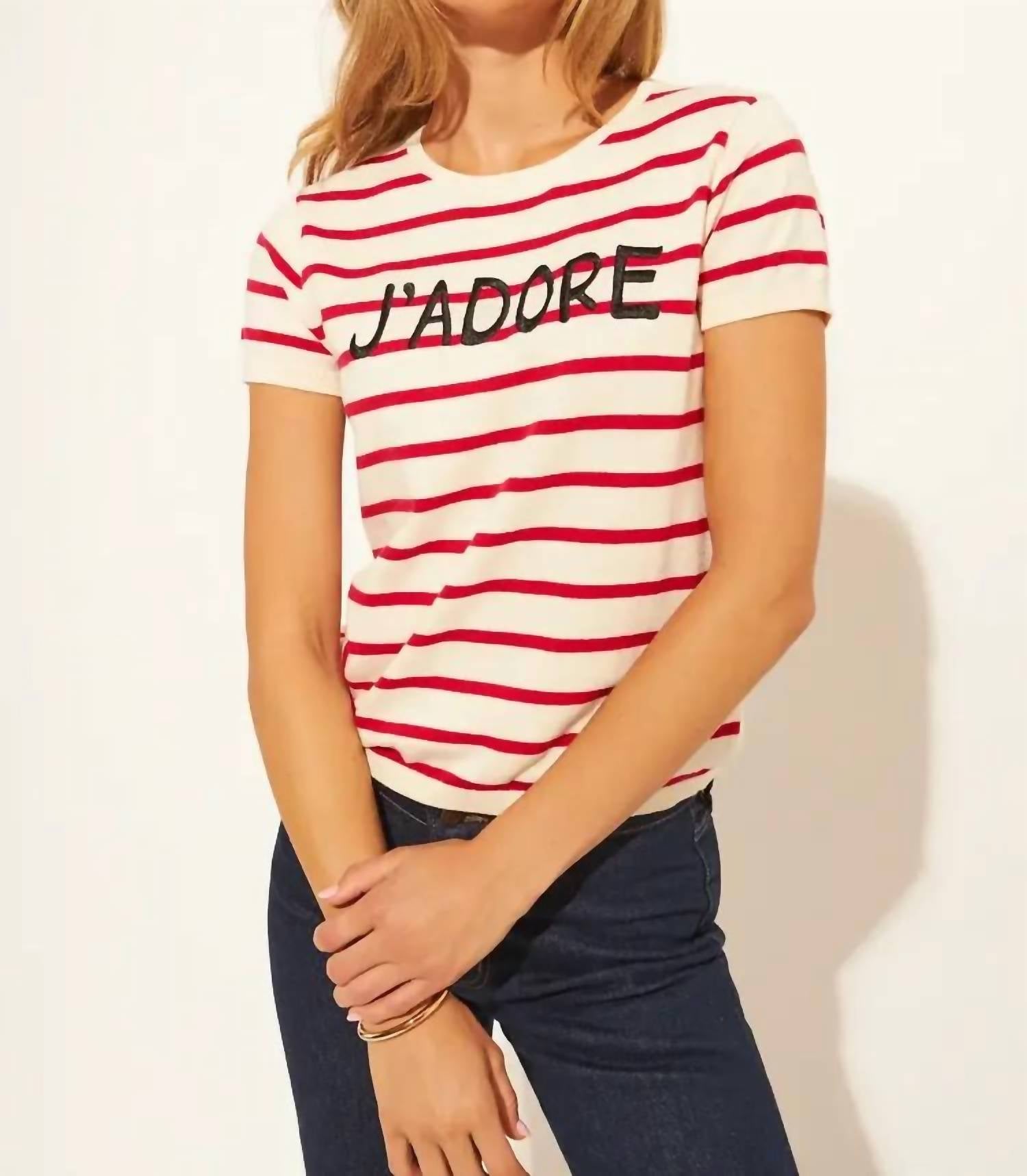 John + Jenn - Striped Sweater Top