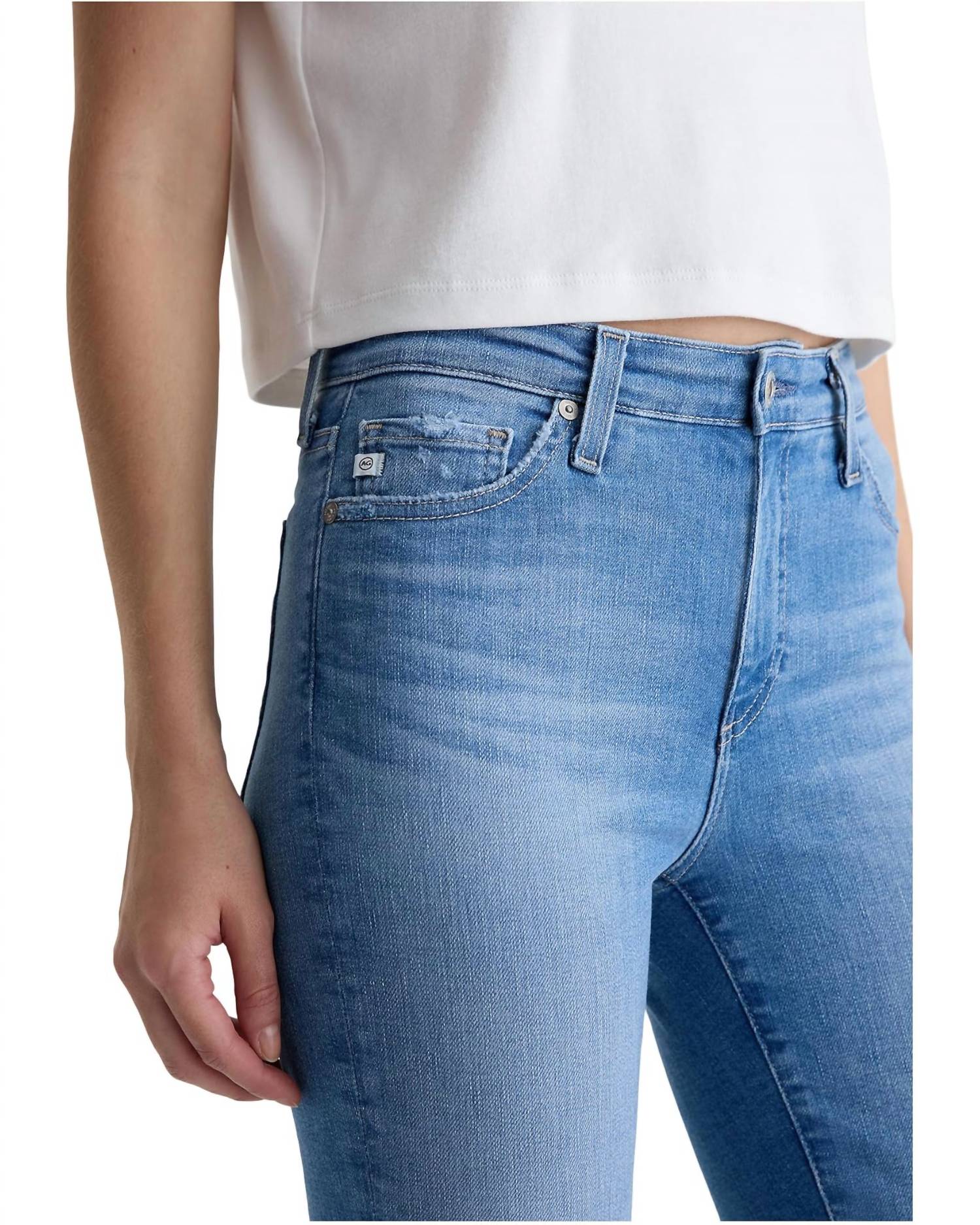 Ag Jeans - Mari Mid Rise Slim Straight Jeans