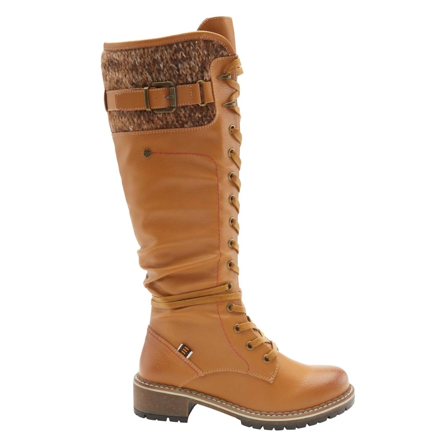 Chilly Knit Cuff Vegan Boot