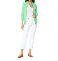 Monticelli Cashmere - Women's Pure Cashmere Zip Cardigan