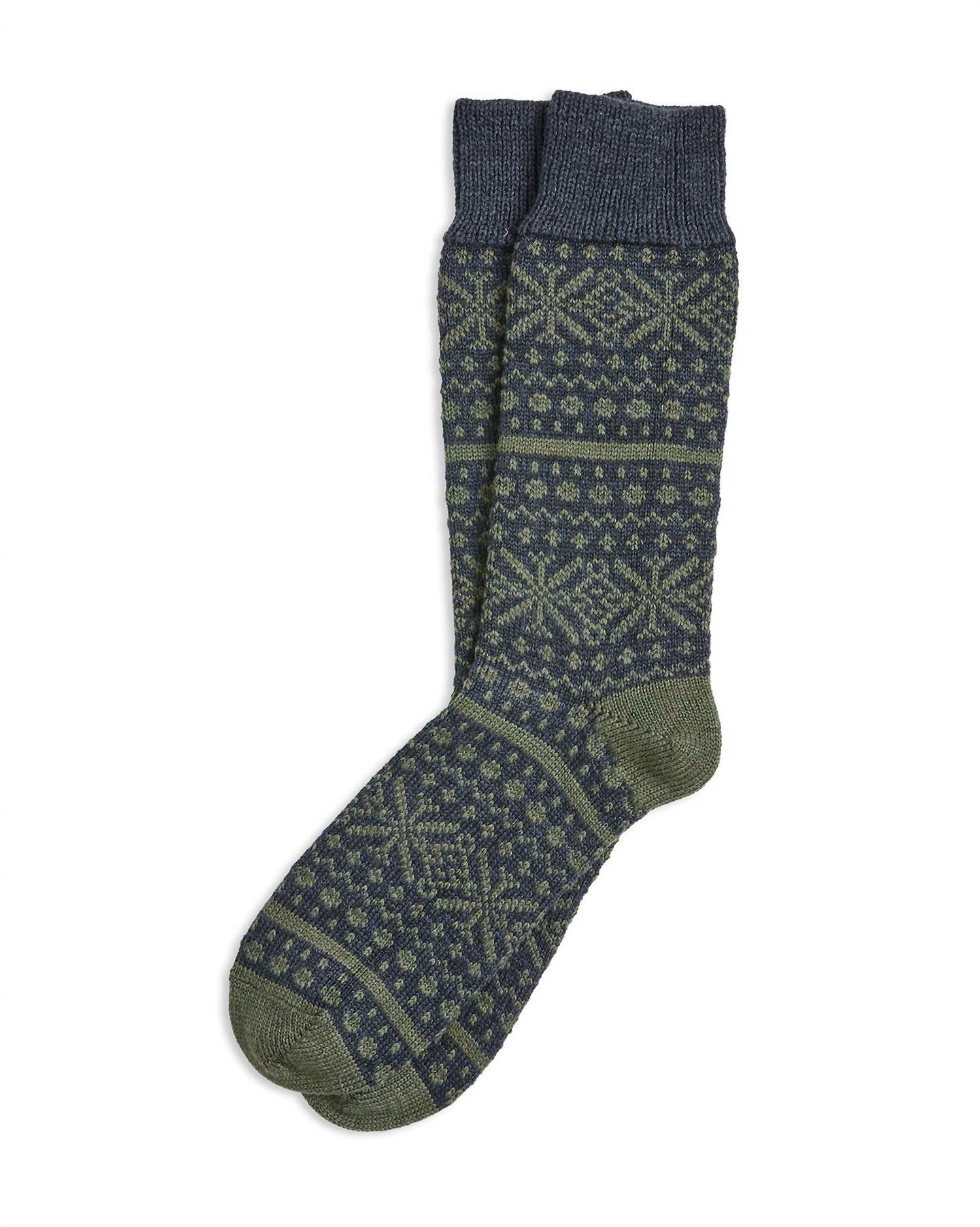 Celtic & Co. - Men's Fair Isle Sock