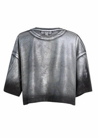 Circular Path - Women's Necklace Crop T-shirt
