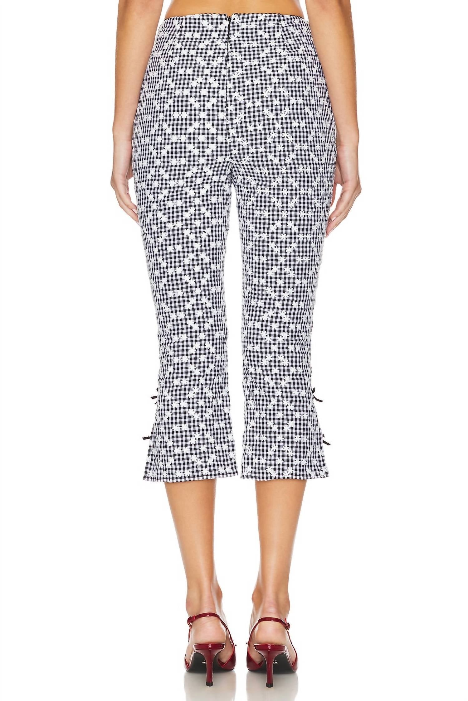 For Love & Lemons - Mimi Cropped Capri Pants