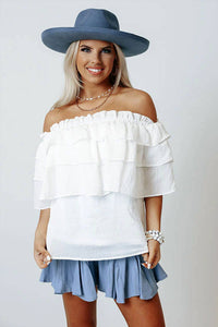 Entro - Hamptons Summer Ruffle Top