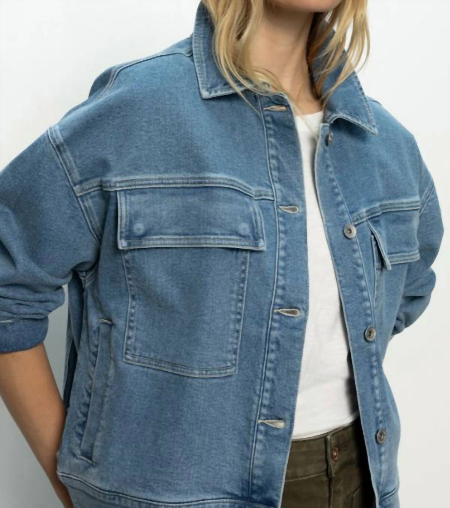 Sanctuary - Denim Bomber Jacket