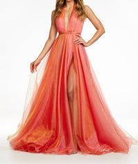 Ashleylauren - Halter Ball Gown