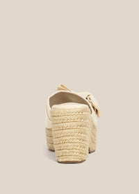 Shu Shop - Women's Ingrid Platform Espadrille Slide Sandal