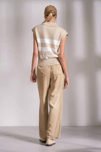 Elan - Collard Knit Top