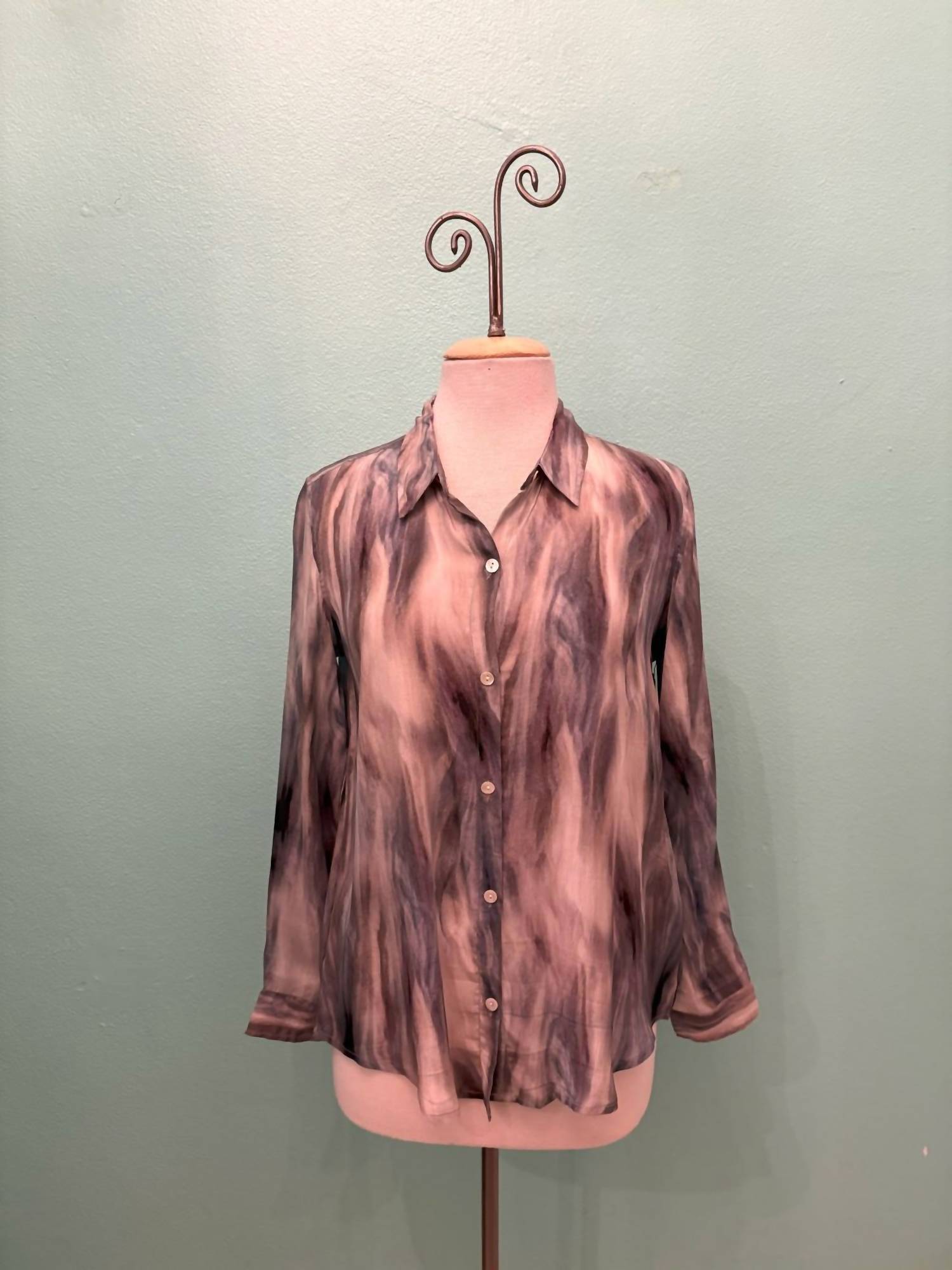 Apny - Women's Button Down Blouse