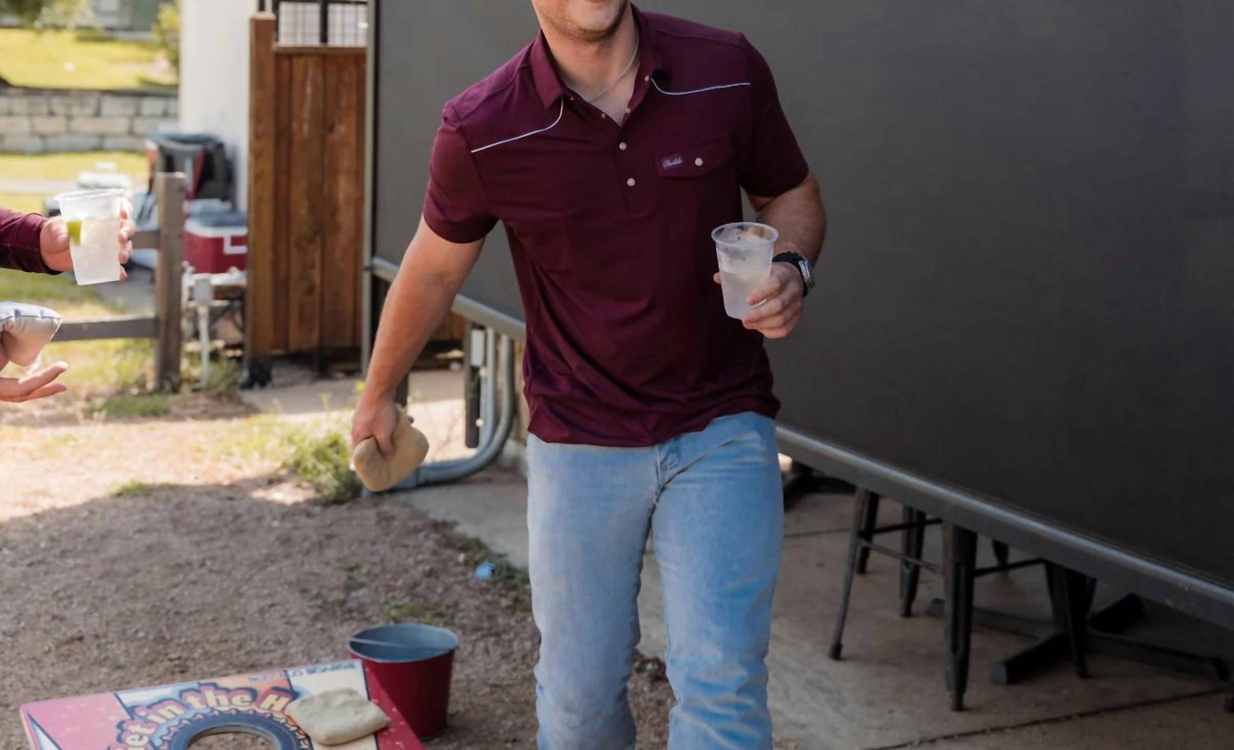 Burlebo - Pearl Snap Performance Polo
