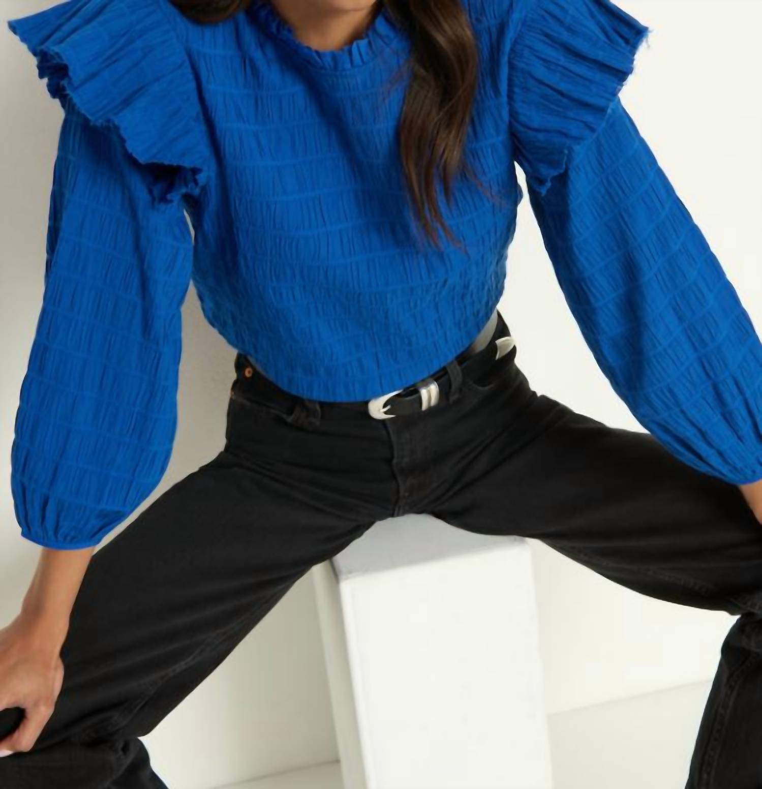 Nation Ltd - Aria Ruffle Top