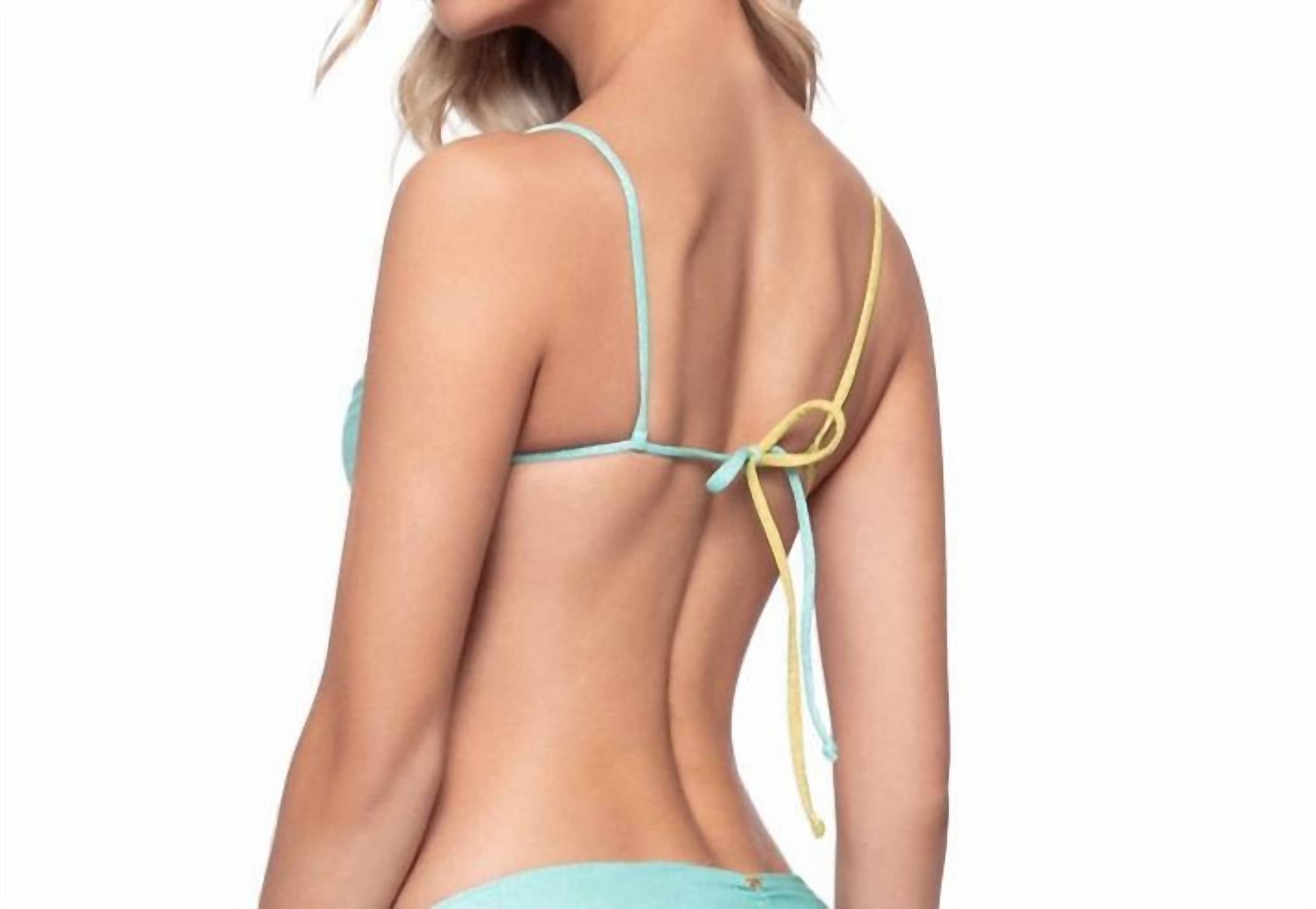 Pq Swim - Colorblock Bikini Top