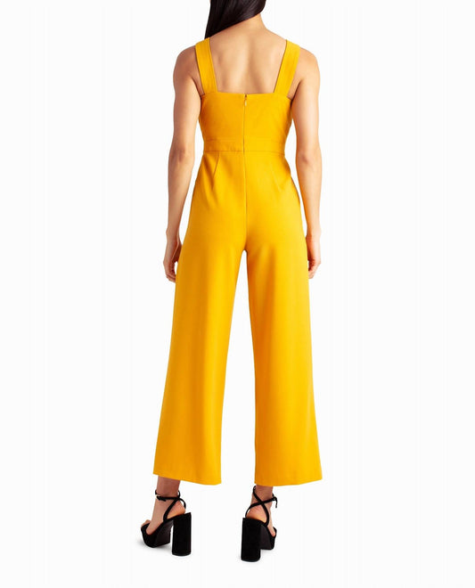 Nicole Miller - Charli Stretch Crepe Halter Neck Jumpsuit